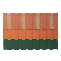 กระเบื้องหลังคาโลหะเคลือบหินสีไม่มีสีซีดจาง